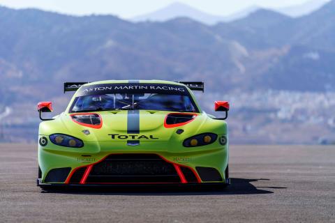 Total is the official Aston Martin racing partner